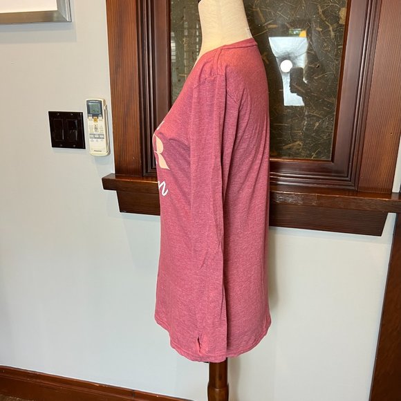 Progress Over Perfection long sleeve pullover tshirt Size Small EUC - Picture 4 of 5